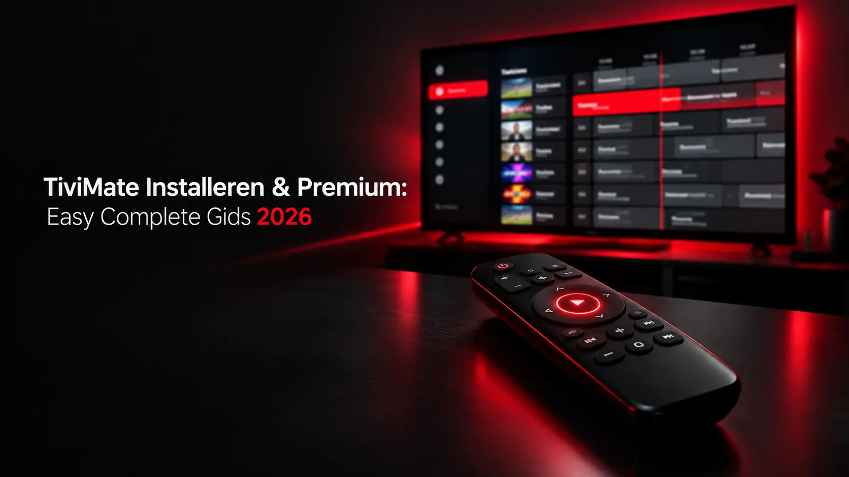TiviMate Installeren & Premium: Easy Complete Gids 2026